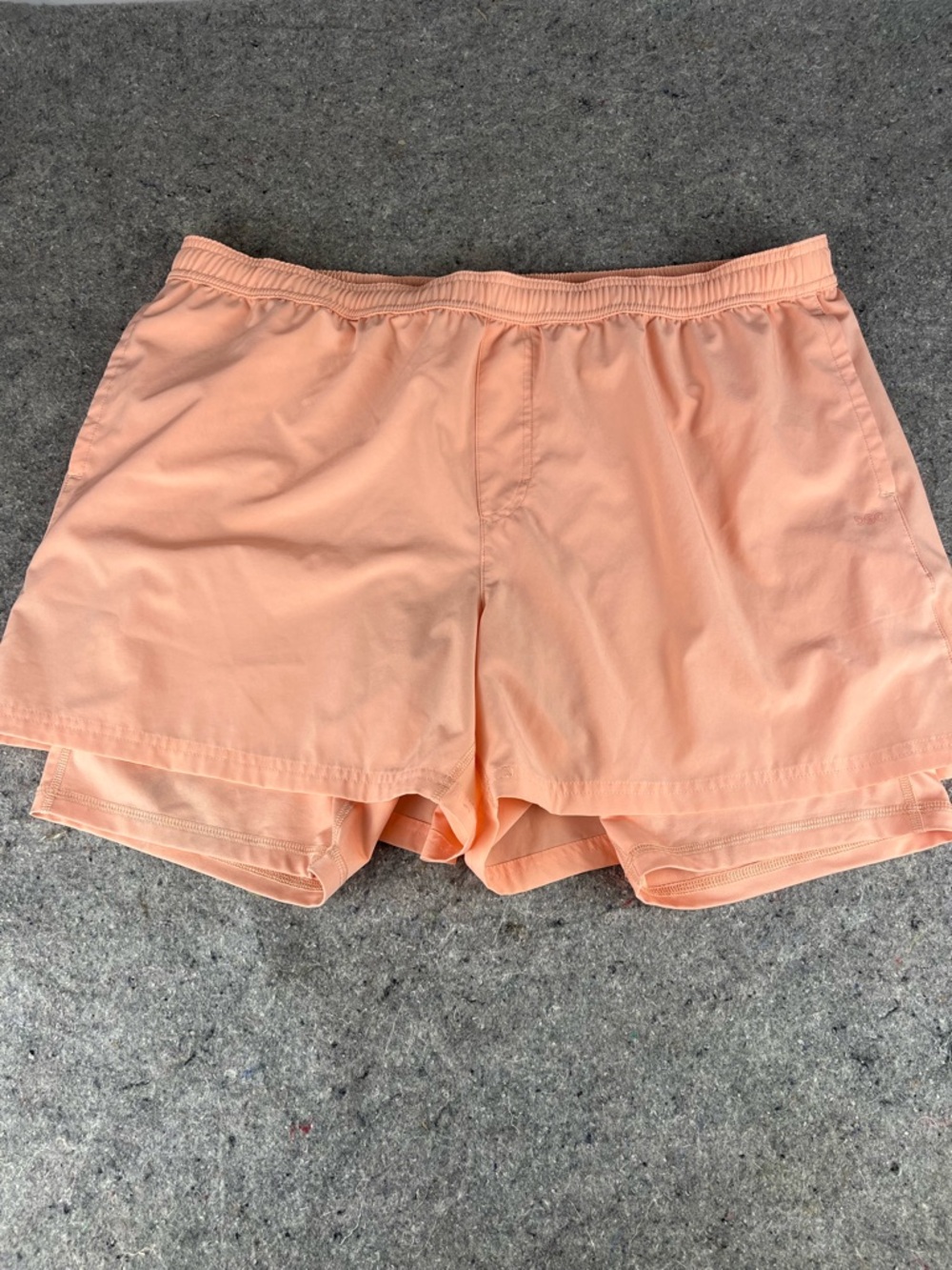 DSG Men’s Athletic Shorts XXL Pastel Pink Lined Workout Running Gym